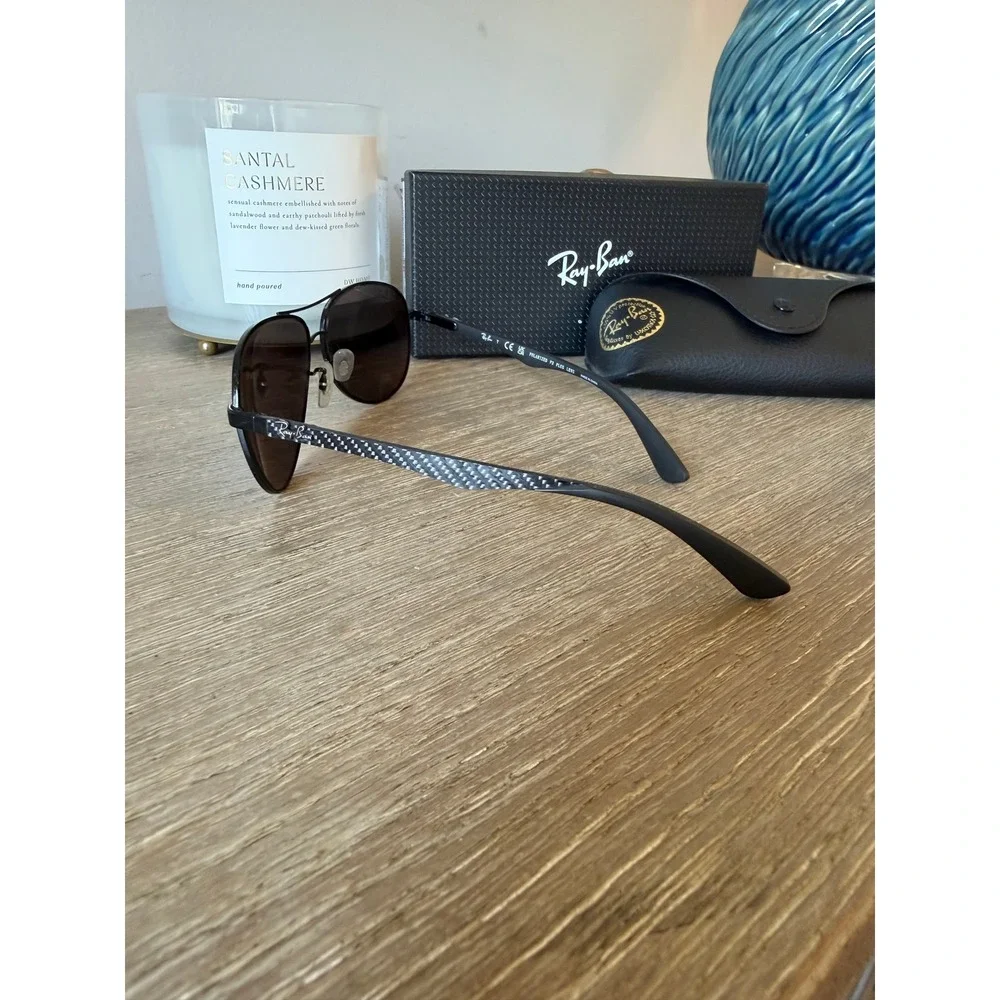 Ray-Ban RB 8313 Active Aviator Sunglasses Men Black 61mm